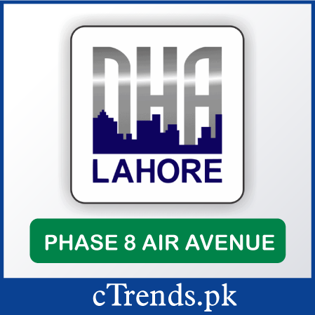 DHA Lahore Phase 8 Air Avenue - DHA Lahore map - ctrends