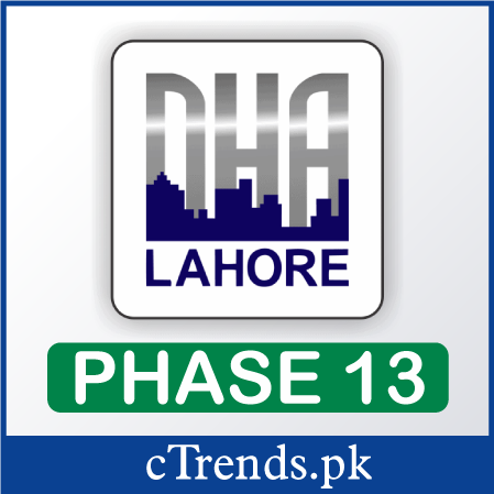 DHA Lahore Phase 13 - DHA city Lahore - DHA Lahore map - ctrends